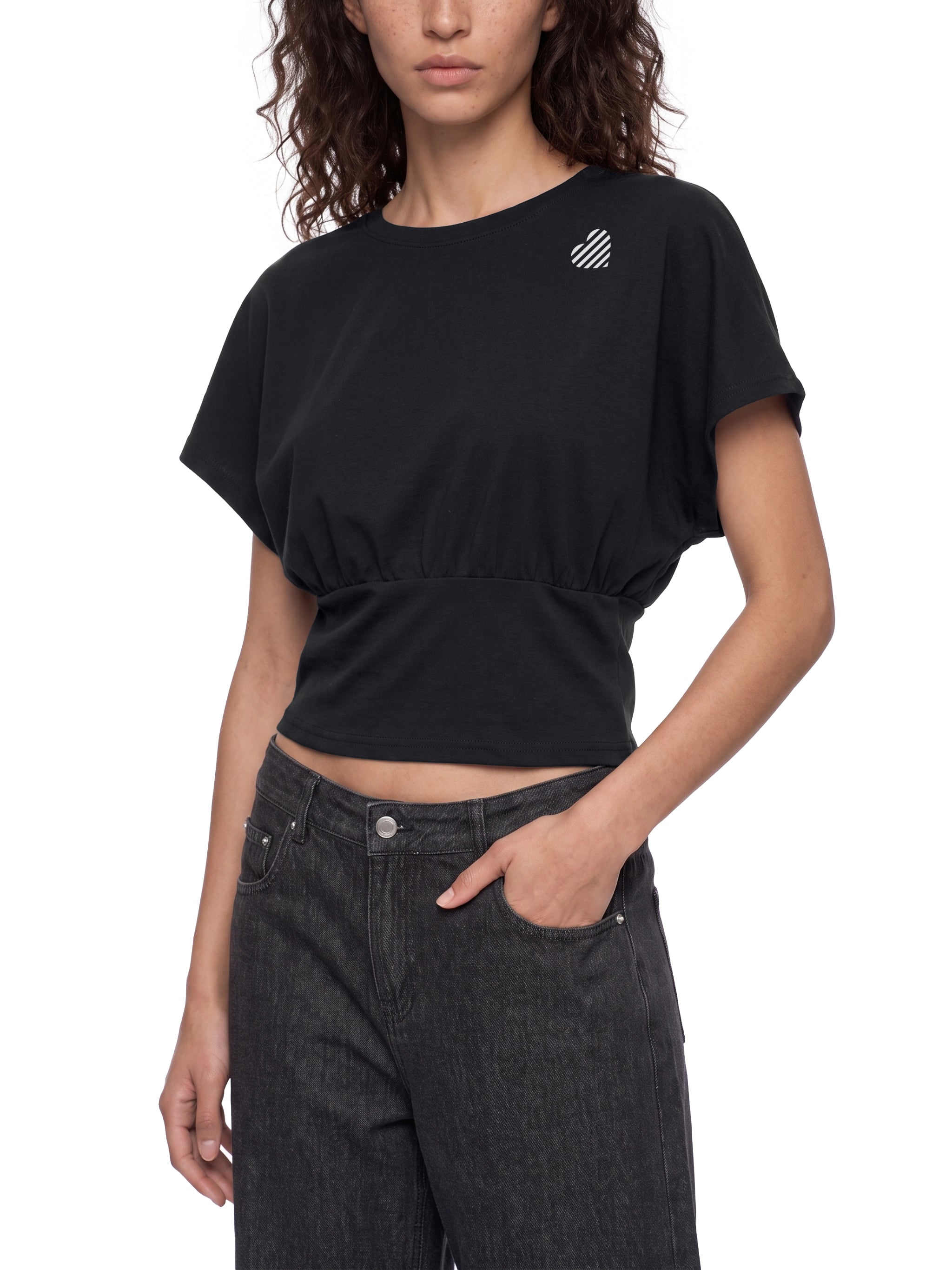 Women’s Crop Dolman T-Shirt