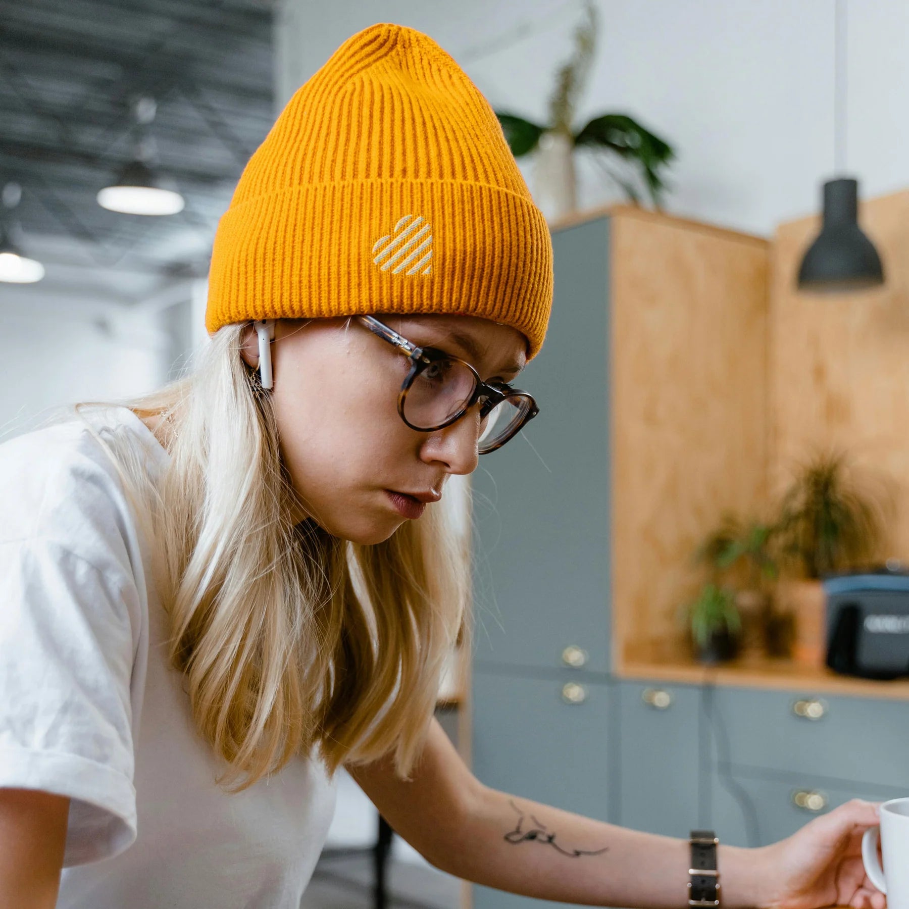 Basics Ribbed Knit Beanie